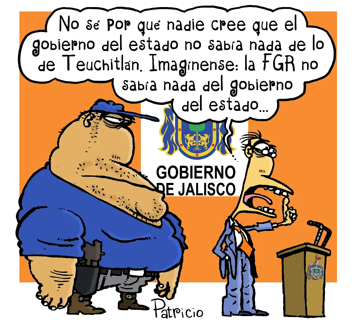 cartón PATRICIO